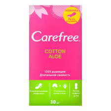 Кейфри CARE PRODUCTS Carefree daily pads aloe N30