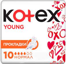 Котекс CARE PRODUCTS Pads Koteks young normal, 10pcs