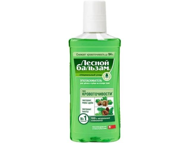 Лесной ԽՆԱՄՔԻ ՄԻՋՈՑՆԵՐ Լեսնոյ Բալզամ բերանի ողողման հեղուկ, կաղնու կեղև 250մլ