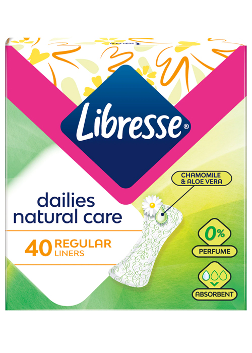 Либресс CARE PRODUCTS Libress daily natural 9882, 40pcs