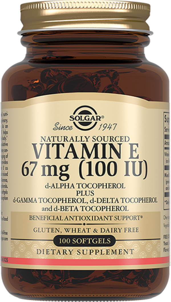 Витамин ԴԵՂՈՐԱՅՔ Վիտամին Ե 100ՄԵ դեղապատիճներ x 100 Սոլգար