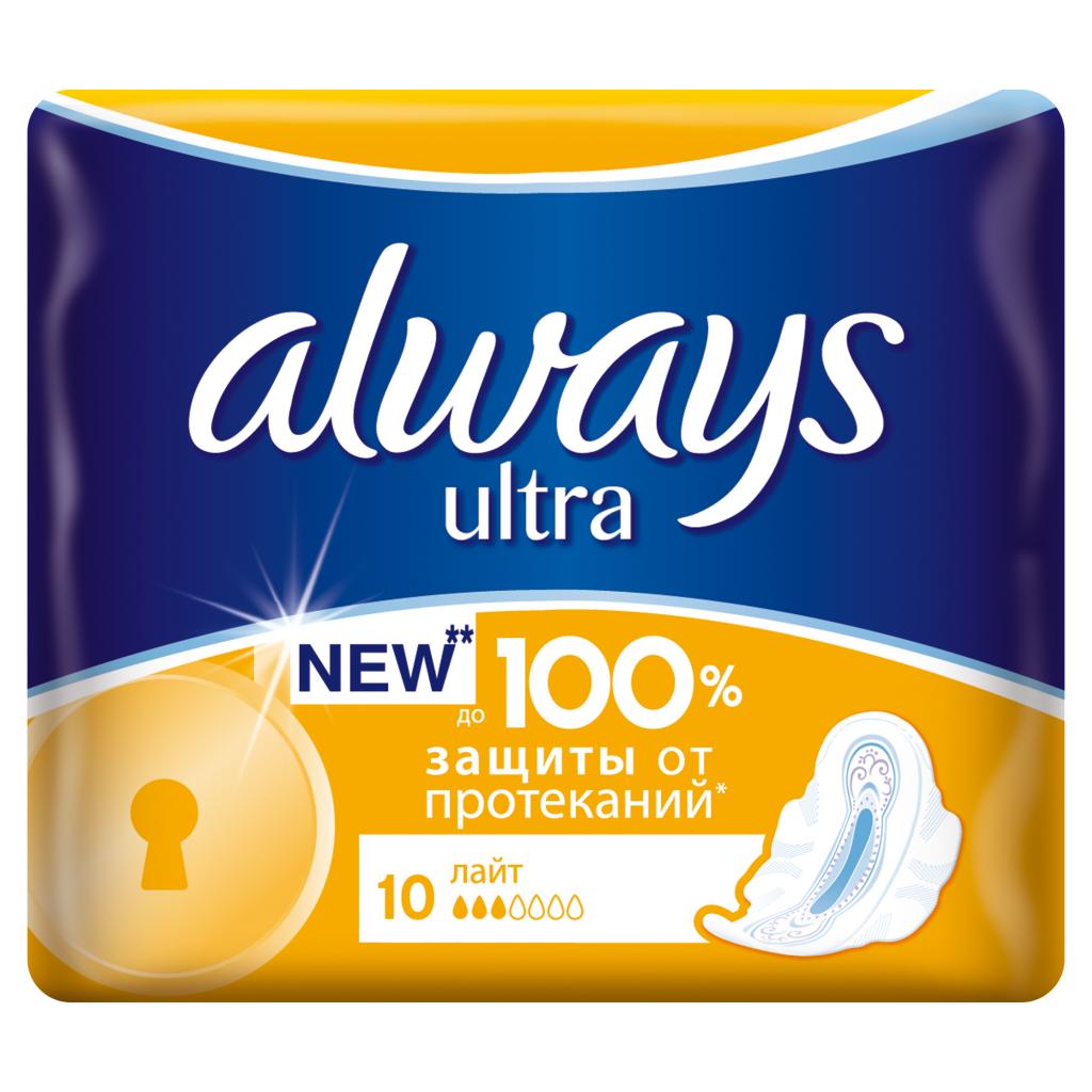 Олвейс CARE PRODUCTS Always pads ultra light 10pcs