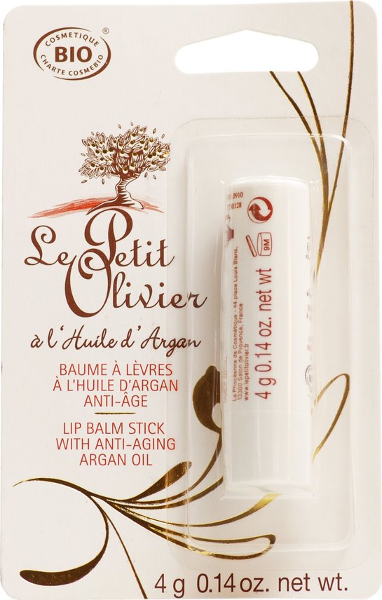 Оливье СРЕДСТВА ПО УХОДУ Оливье бальзам для губ ARGAN OIL 4 г