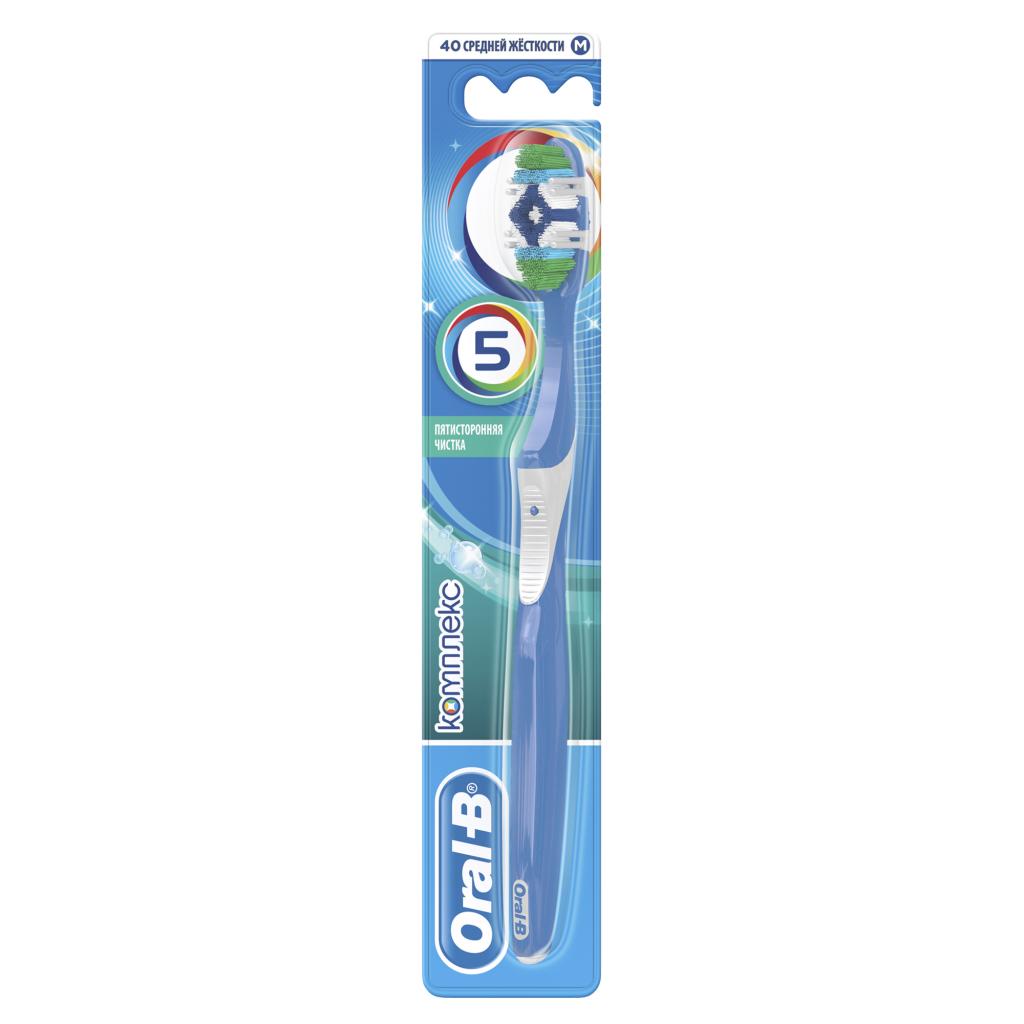 Орал CARE PRODUCTS Oral B toothbrush complex 5 sides clean 40 medium