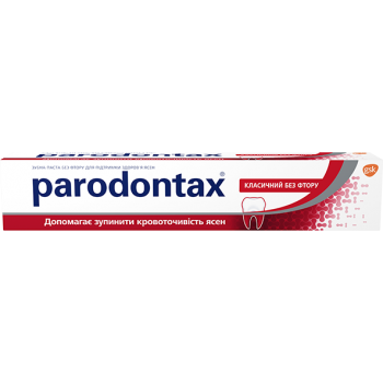 Парадонтакс CARE PRODUCTS Parodontax classic toothpaste without fluoride 50ml