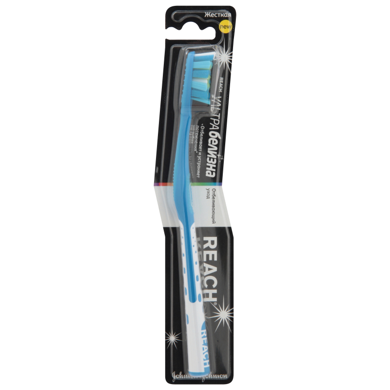 Рич CARE PRODUCTS Reach Ultra Whiteness hard toothbrush