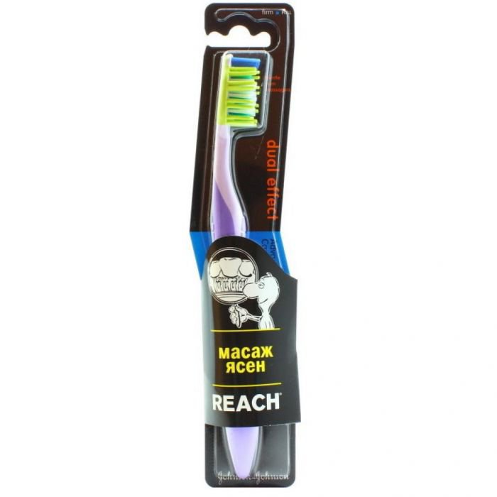 Рич CARE PRODUCTS Reach toothbrush Dual Effect firm