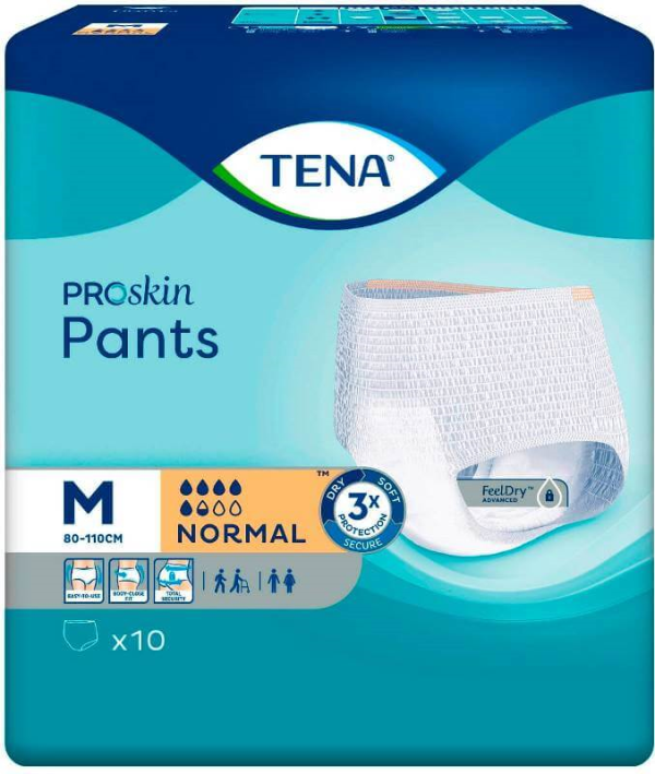 Тена CARE PRODUCTS Tena slip plus pants medium 6 drops, 10pcs