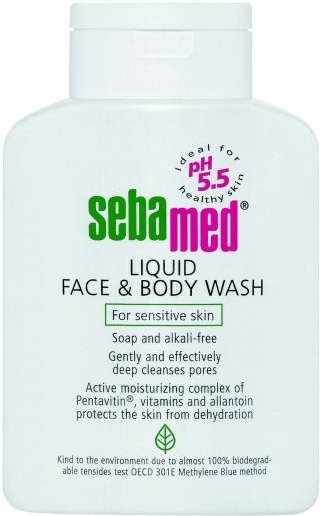 Себамед CARE PRODUCTS Sebamed Liquid face and body wash 200ml