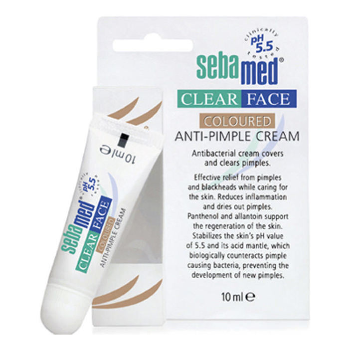 Себамед СРЕДСТВА ПО УХОДУ Sebamed Clear face Маскирующи крем против прыщей 10мл 2043