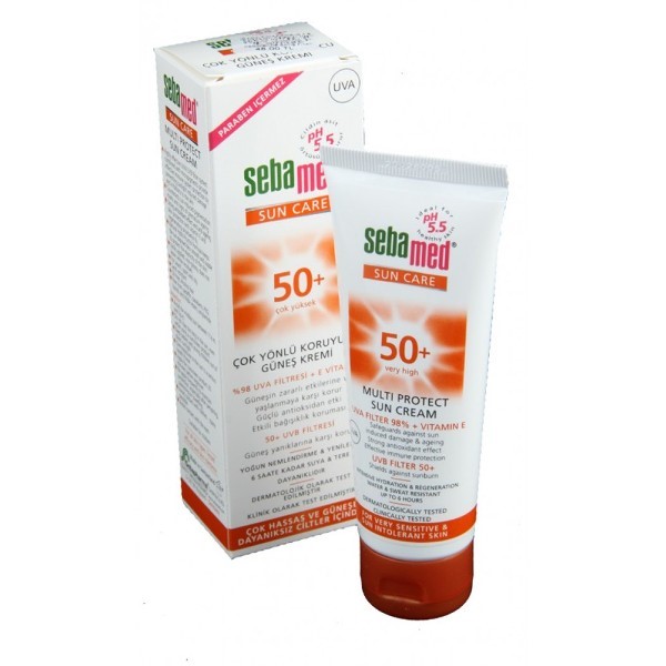Себамед ԽՆԱՄՔԻ ՄԻՋՈՑՆԵՐ Սեբամեդ Sun care արևապաշտպան նրբաքսուք SPF50+ 75ml