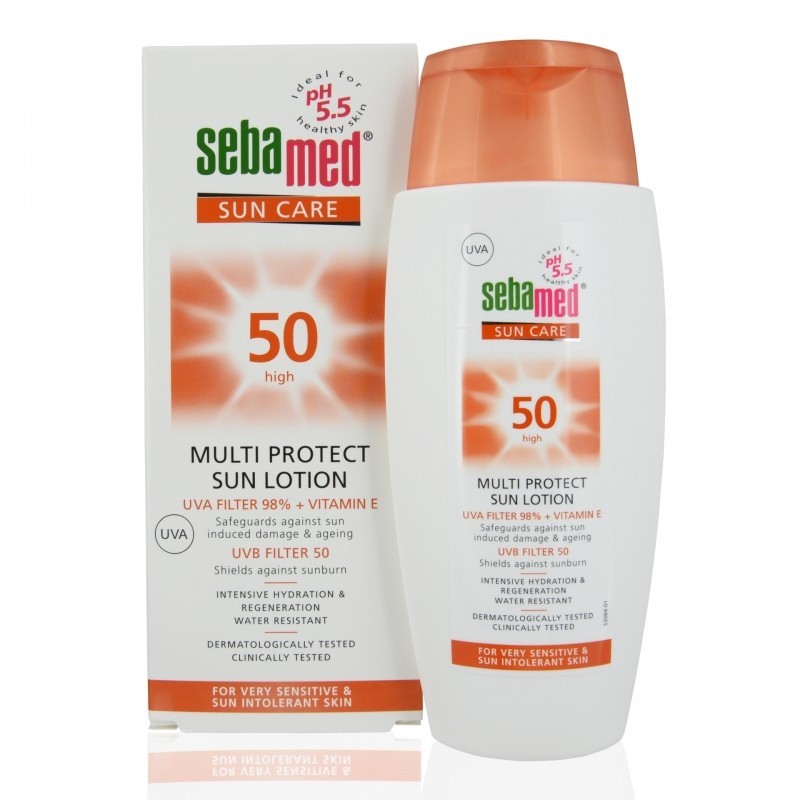 Себамед СРЕДСТВА ПО УХОДУ Себамед Sun care солнцезащитный лосьон SPF50 150мл