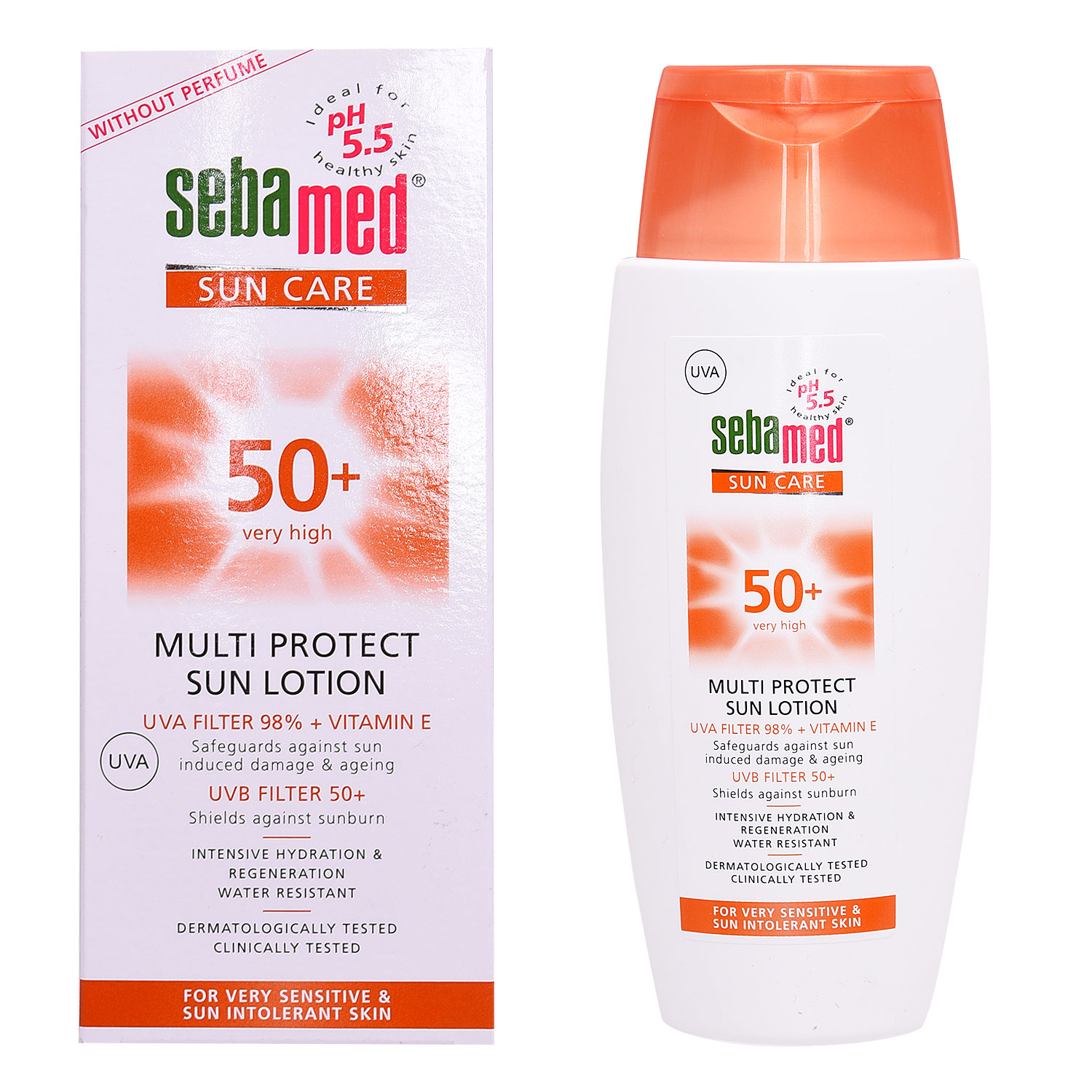 Себамед CARE PRODUCTS Sebamed Sun care Multi protect sun lotion SPF 50+ 150ml 2093