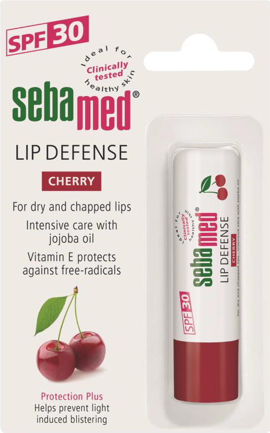 Себамед CARE PRODUCTS Sebamed Lip defese cherry SPF30 4,8g 2101