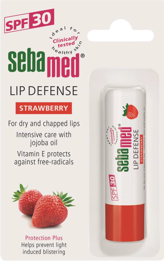 Себамед CARE PRODUCTS Sebamed lip defense strawberry SPF30 4.8g