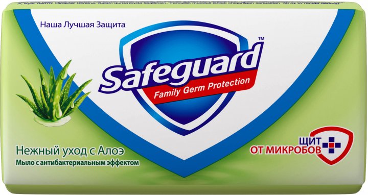 Сейфгард CARE PRODUCTS Safeguard aloe soap 90g