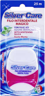 Силвер CARE PRODUCTS Silver Care dental floss whitening (1114) 25m