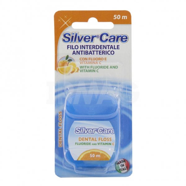 Силвер CARE PRODUCTS Silver Care Dental Floss Vitamin C (4102) 50m