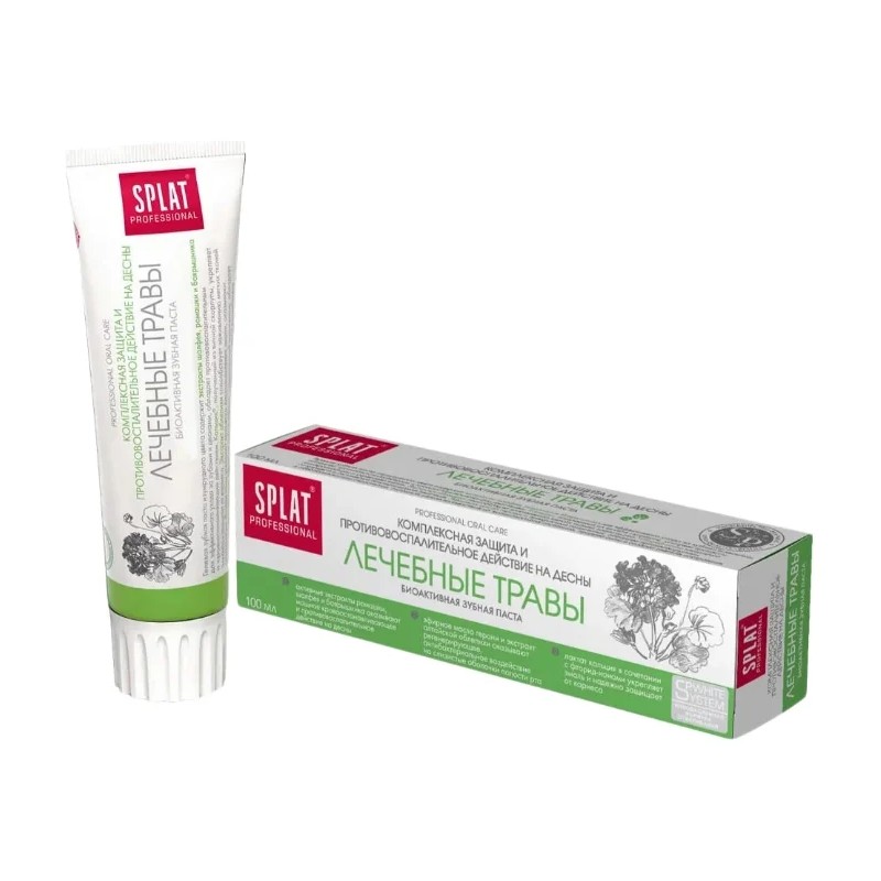 Сплат CARE PRODUCTS Splat toothpaste medicinal herbs 100ml