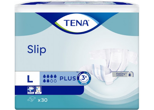 Тена CARE PRODUCTS Tena Slip plus large 90-145cm 6 drops 30pcs