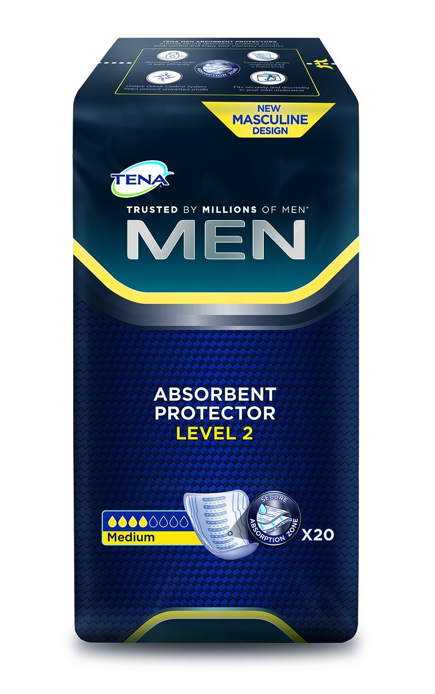 Тена CARE PRODUCTS Tena men pads 2 medium 20pcs