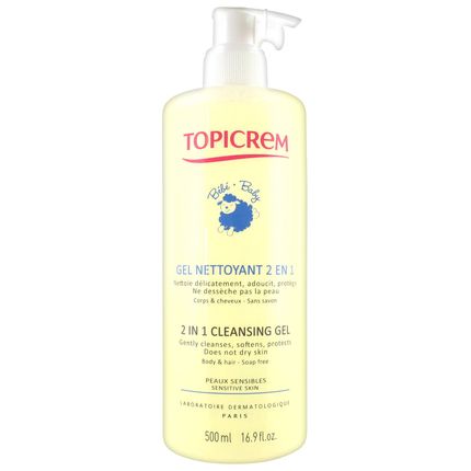 Топикрем CARE PRODUCTS Topicream 2 in1 cleansing gel for all types 500ml*