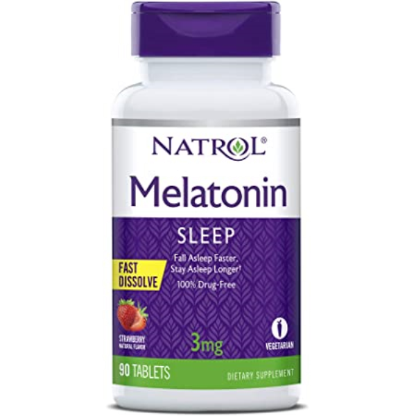 Мелатонин MEDICINES Melatonin sublingual tablets 3mg x 90 Natrol