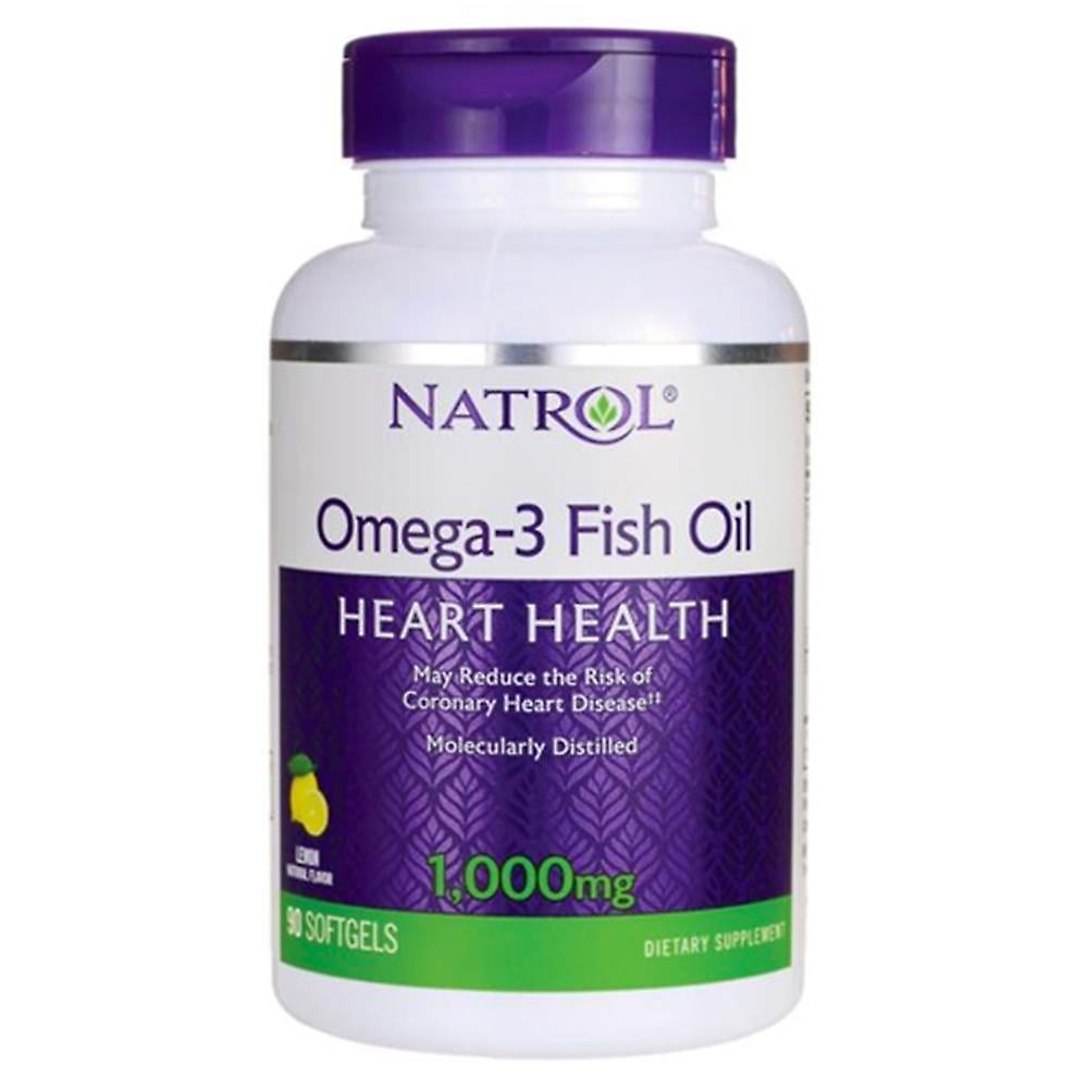 Рыбий MEDICINES Fish oil Omega-3 capsules 1000mg x 90 Natrol