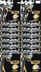 Биг CARE PRODUCTS BIC Action 3 Shaving blade disposable Vitamin E N24