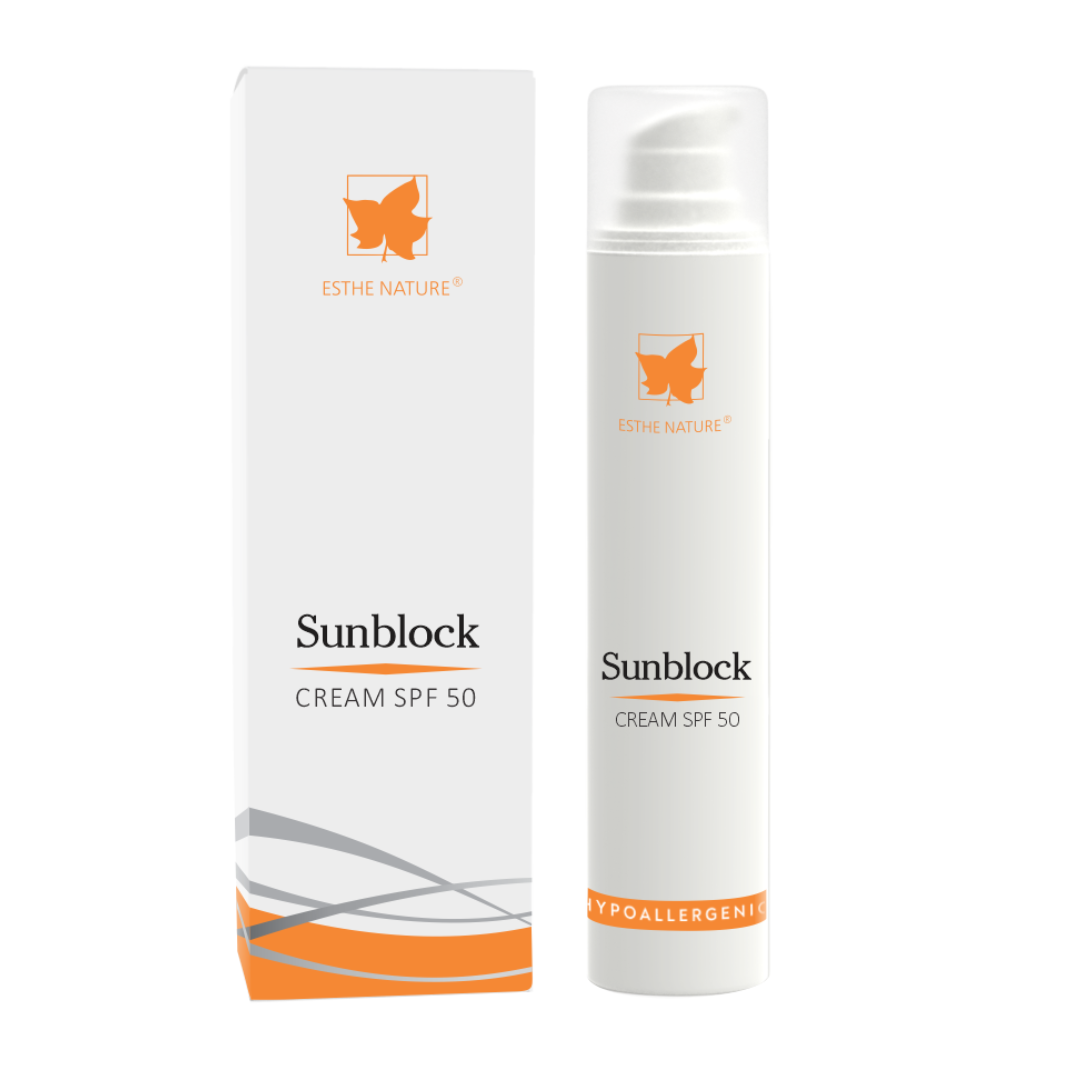 Эсте CARE PRODUCTS Esthe Nature Sunblock SPF50 sunscreen cream 50ml
