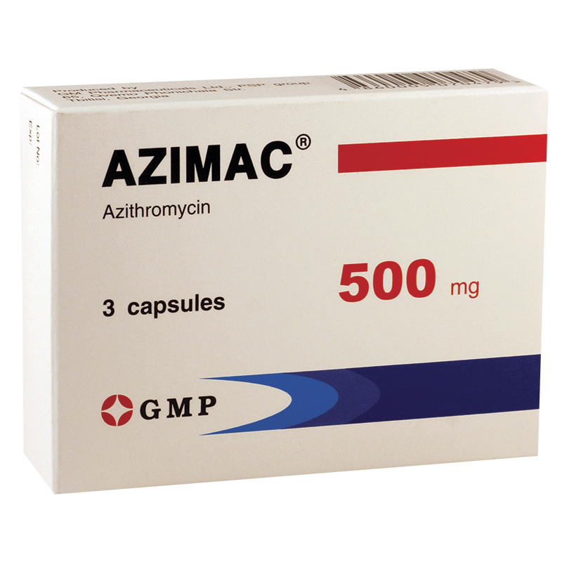 Азимак MEDICINES Azimac caps 500mg N3