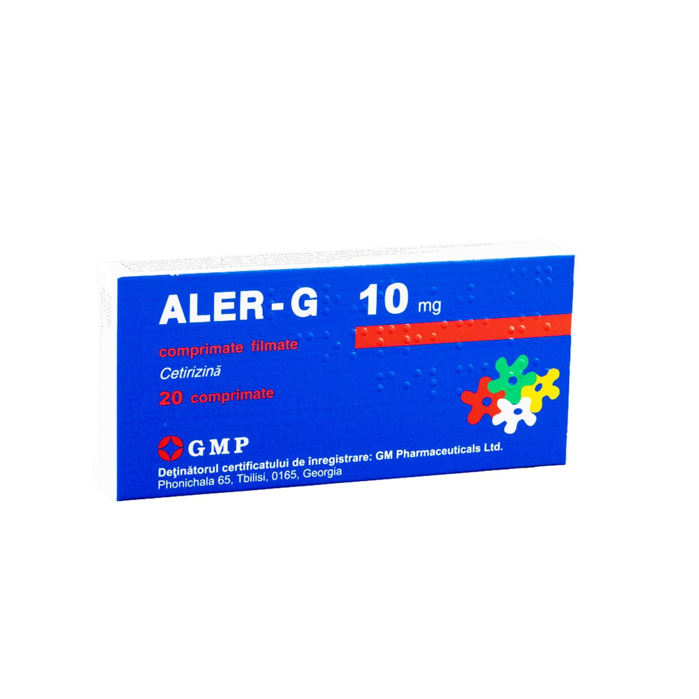 АЛЕР MEDICINES Aler-G tablets 10mg x 20