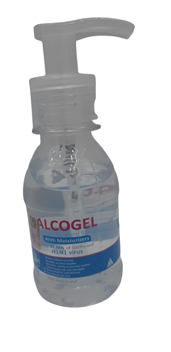 Алкогель CARE PRODUCTS Alcogel gel 100ml with dispenser