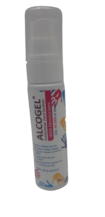 Алкогель CARE PRODUCTS Alcogel gel 30ml with dispenser