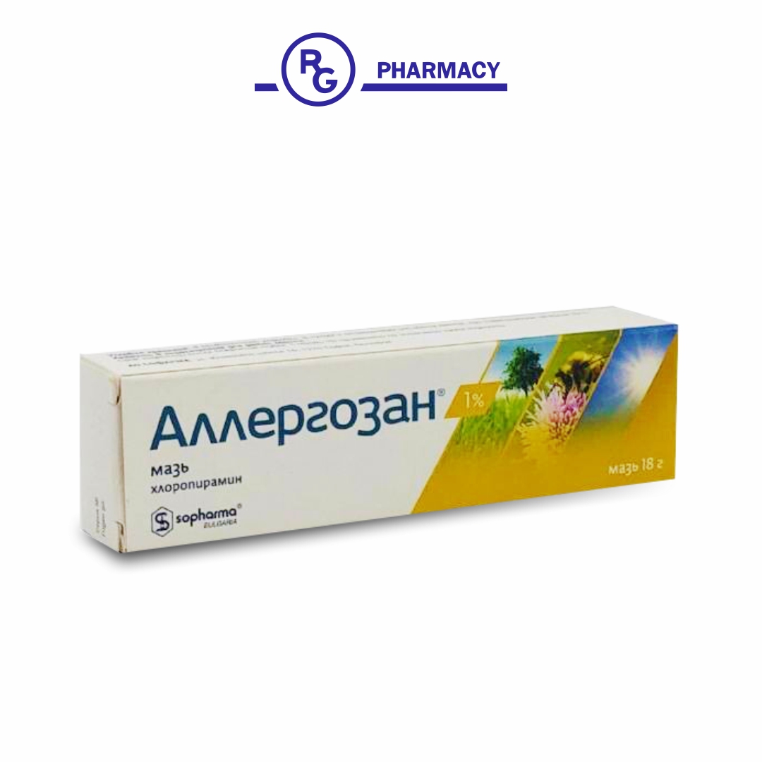 Аллергозан MEDICINES Allergosan ointment 1% 18g