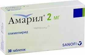 Амарил MEDICINES Amaryl tablets 2mg x 30