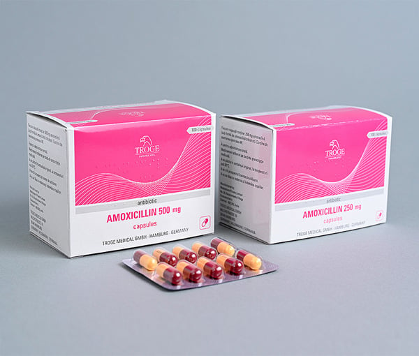 Амоксициллин MEDICINES Amoxicillin capsules 250mg N10