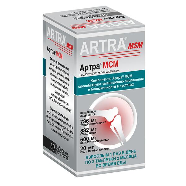 Артра MEDICINES Artra MSM tablets x 60 Takeda