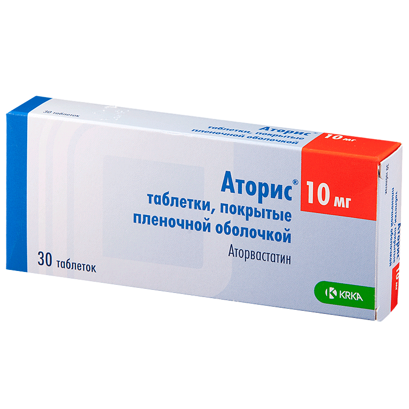 Аторис MEDICINES Atoris tablets 10mg x 30