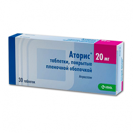 Аторис MEDICINES Atoris tablets 20mg x 30