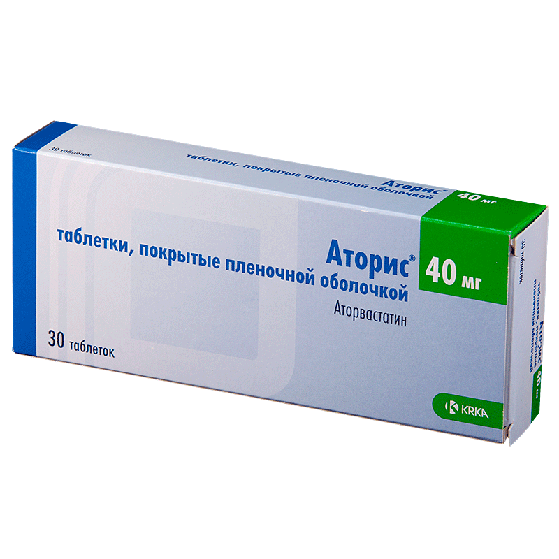 Аторис MEDICINES Atoris tablets 40mg x 30