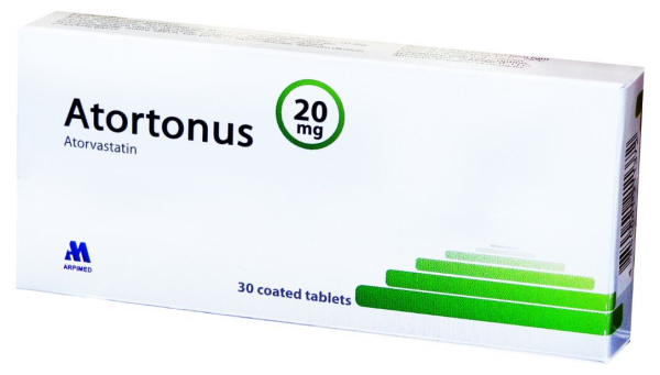 Атортонус ԴԵՂՈՐԱՅՔ Ատորտոնուս դեղահատեր 20մգ x 30