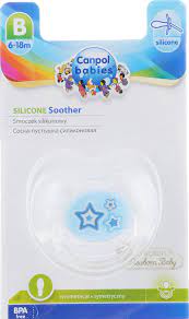 Канпол FOR KIDS Canpol soother silicone symmetrical. 6-18m Newborn baby 4163