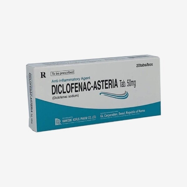 Диклофенак MEDICINES Diclofenac-Asteria tablets 50mg x 20