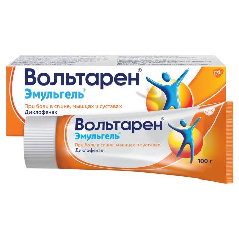 Вольтарен MEDICINES Voltaren Emulgel 1% 100g