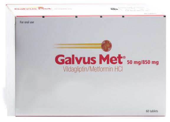 Гальвус MEDICINES GalvusMet tablets 50mg/850mg x 60