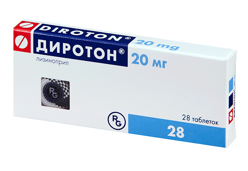 Диротон MEDICINES Diroton tablets 20mg x 28