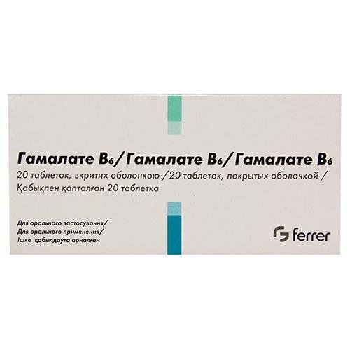 Гамалате MEDICINES Gamalate B6 tablets x 20