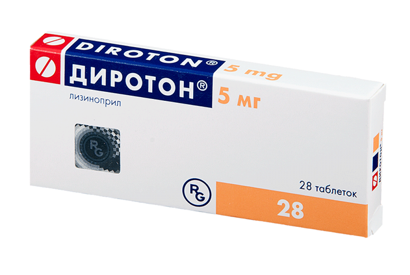 Диротон MEDICINES Diroton tablets 5mg x 28