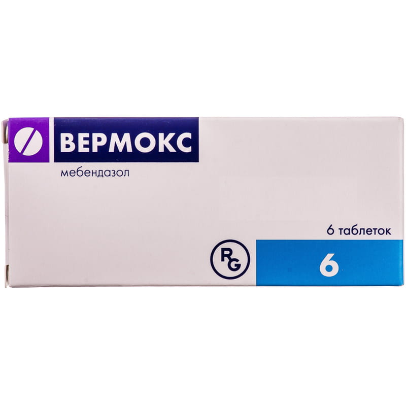 Вермокс MEDICINES Vermox tablets 100mg x 6